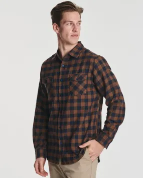 3 Pack: Men's Long-Sleeve Flannel Shirt