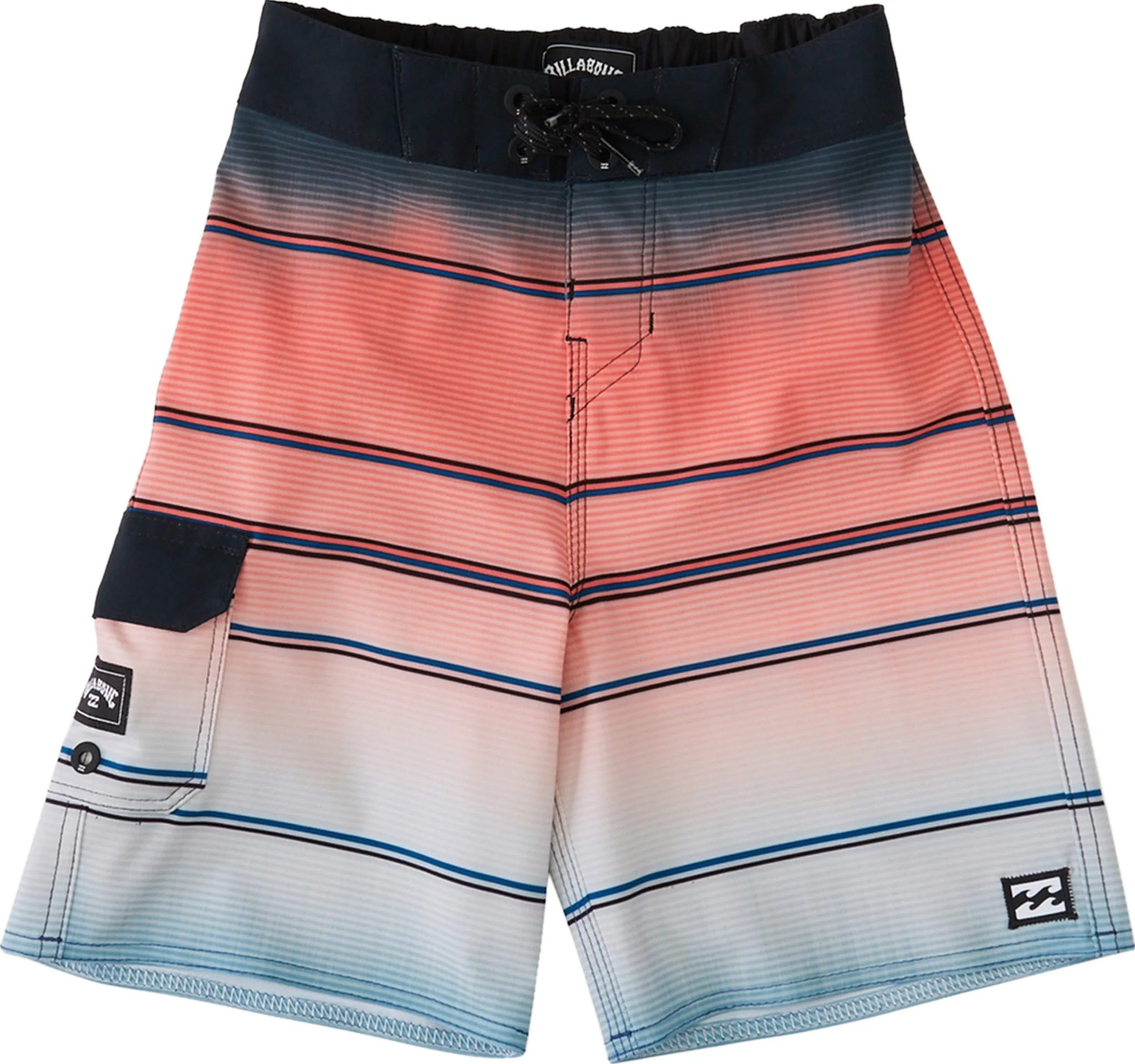 All Day Stripe Pro 14 In Boardshorts - Boys|-|Short de bain 14 po All Day Stripe Pro - Garon