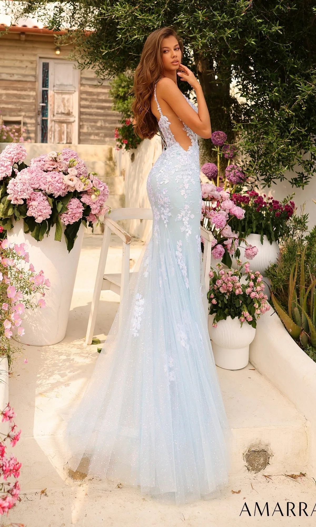 Amarra Long Formal Dress 88753