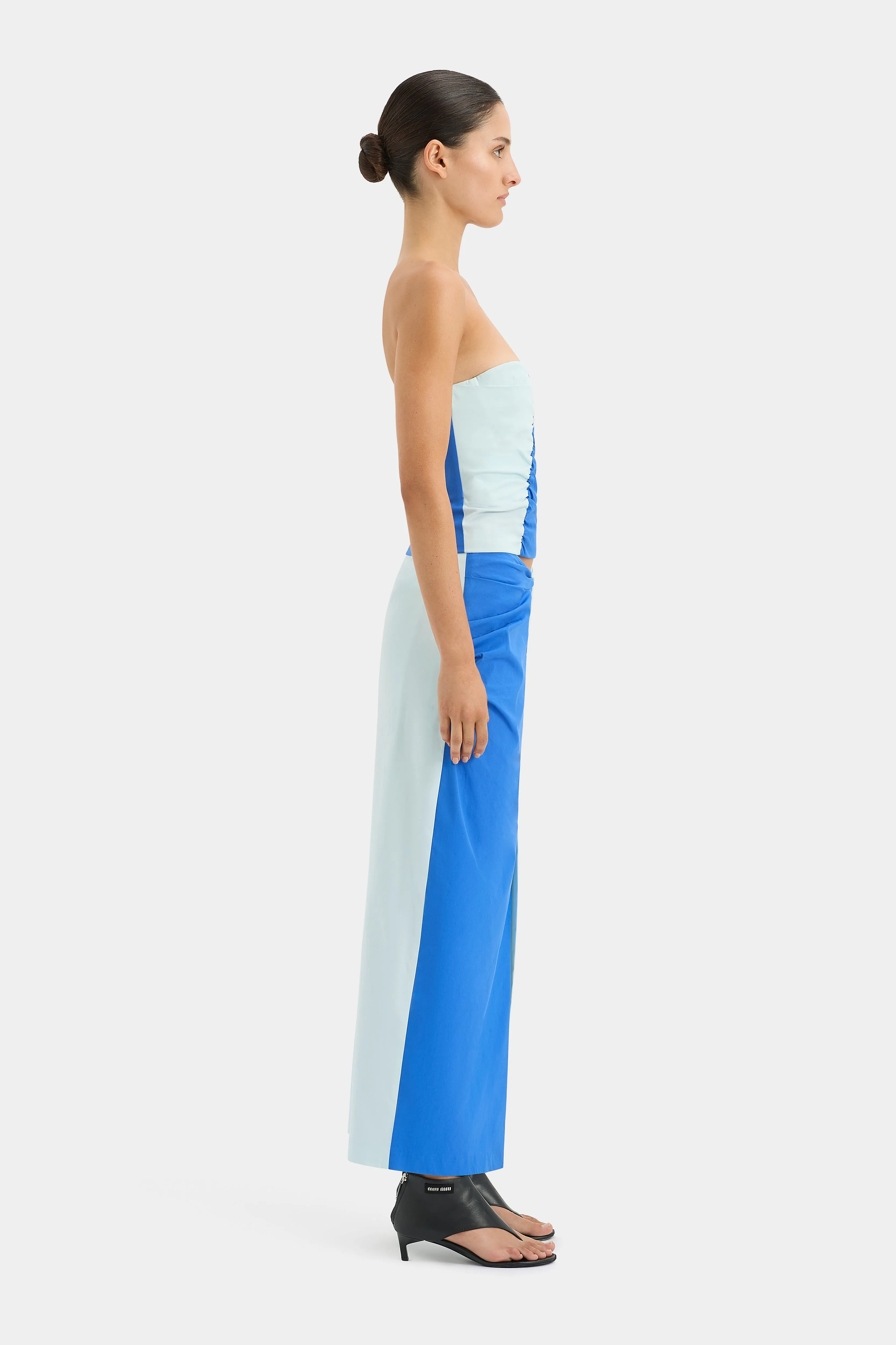 Azul Twist Midi Skirt