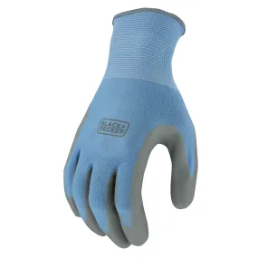 Blue Ladies Foam Nitrile Grip Glove