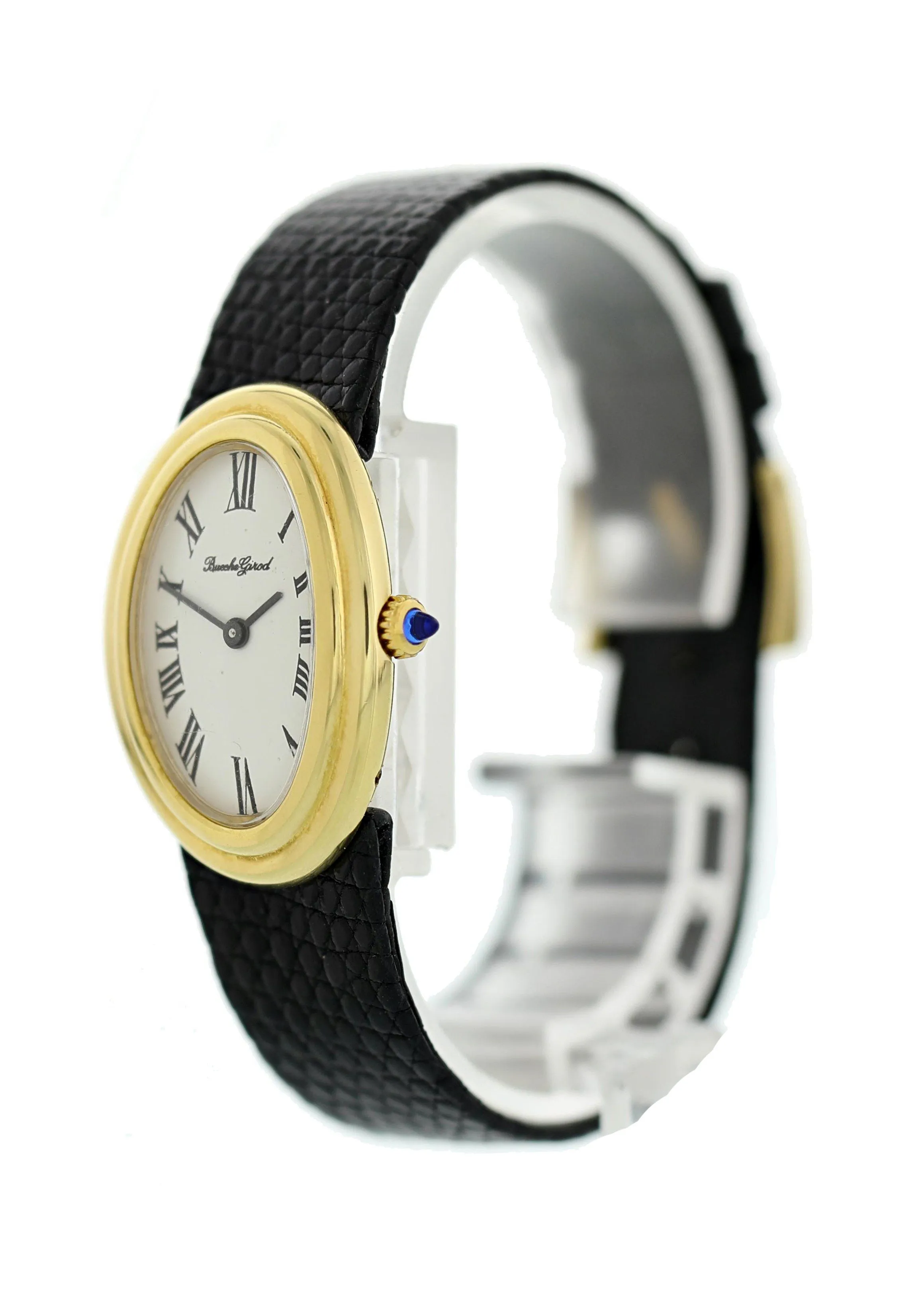 Bueche Girod Vintage 18K Yellow Gold Ladies Watch