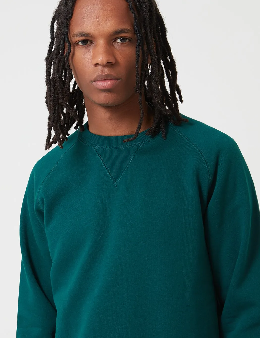 Carhartt-WIP Chase Sweatshirt - Dark Fir Green