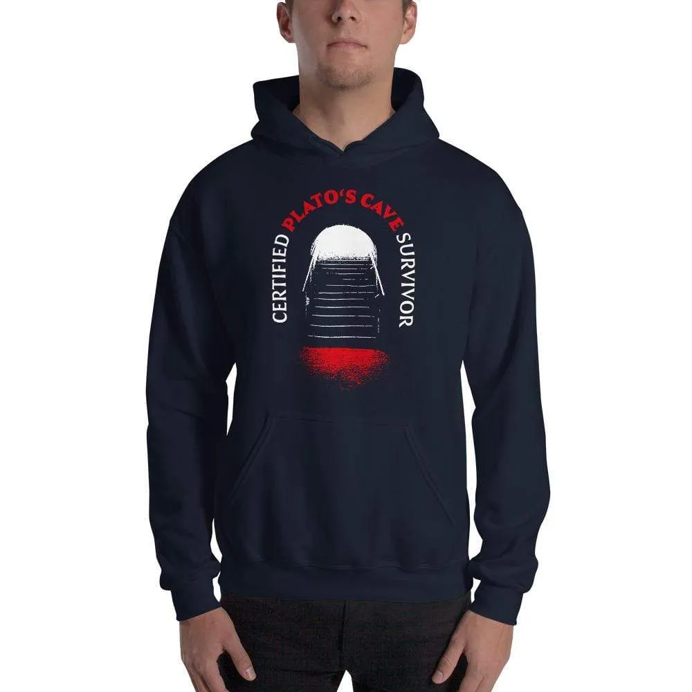 Certified Plato's Cave Survivor - Hoodie