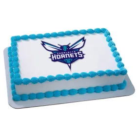 Charlotte Hornets Edible Image Cake Topper