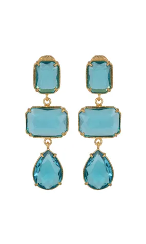 Christie Nicolaides Misha Earrings - Blue