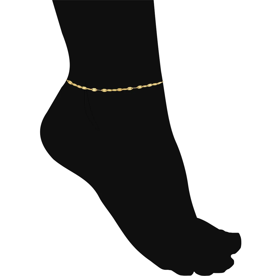 Demure Chain Anklet