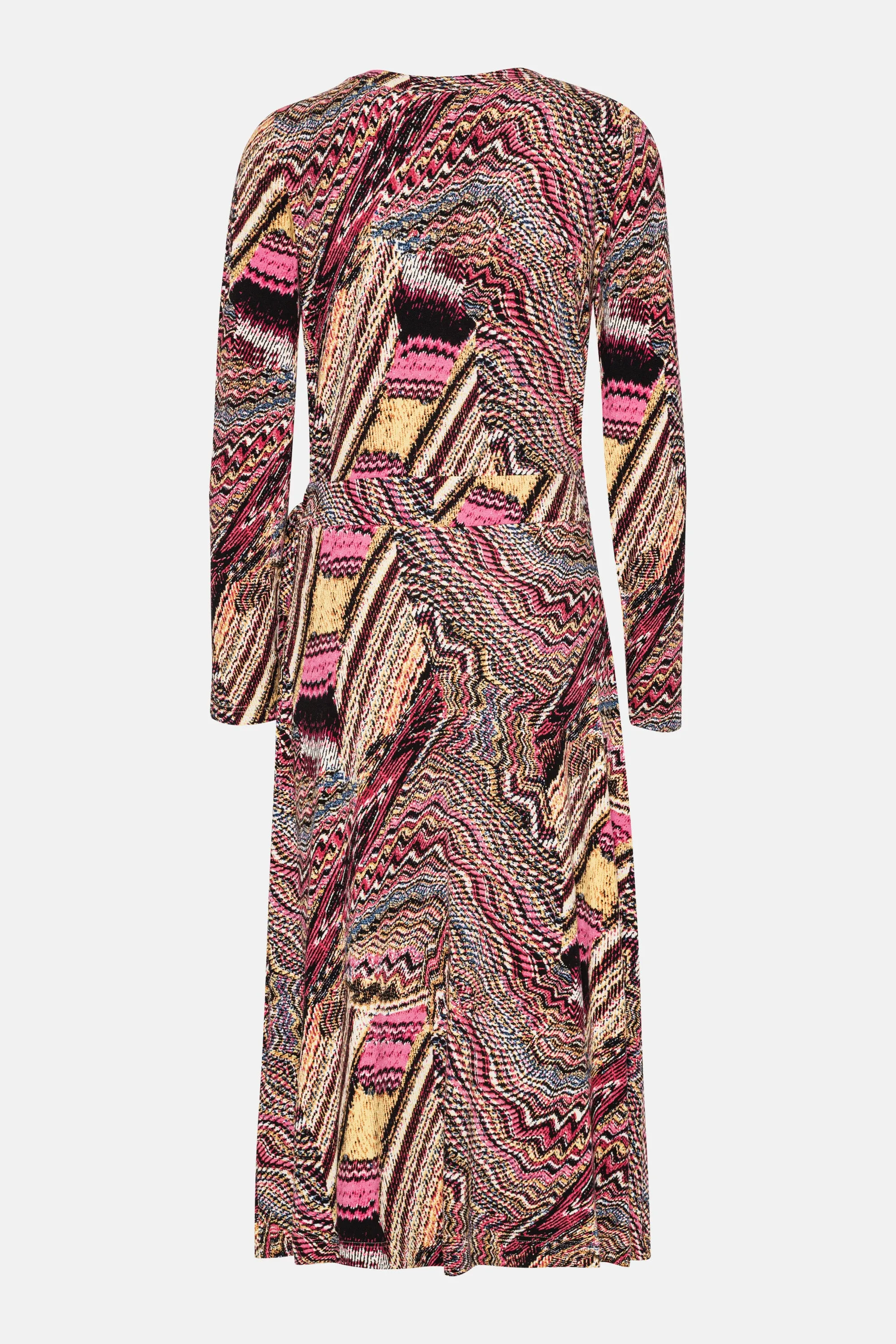 Elisa Seashell Wrap Dress - Rosy Pink