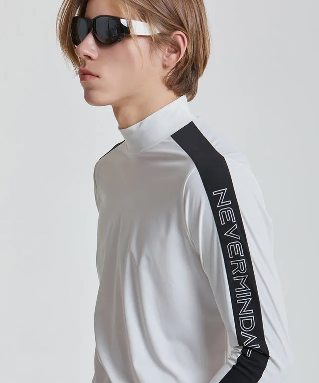 Euro MQ  High Neck - O/White