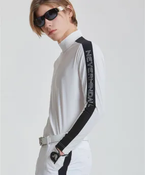 Euro MQ  High Neck - O/White