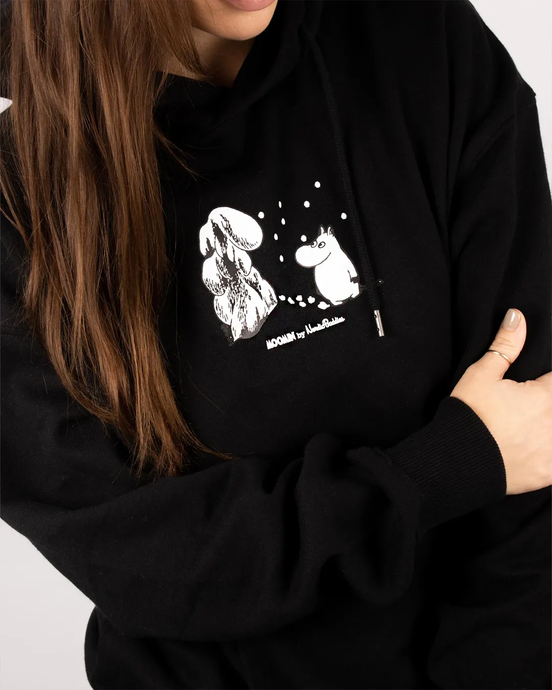 Exclusive Collection Moomintroll Winterland Hoodie - Black