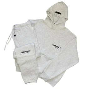 Fear Of God Essentials 'Light Oatmeal' Tracksuit SS22