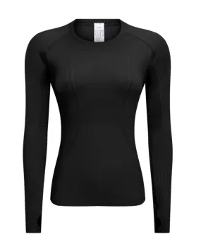 Fearless Club Inspire Long Sleeve Top  - Black