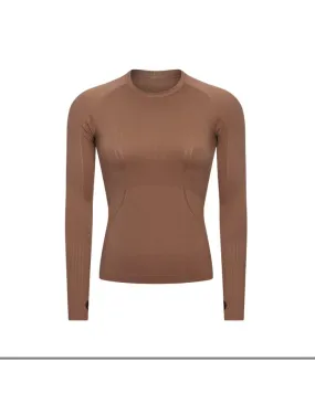 Fearless Club Inspire Long Sleeve Top - Chocolate