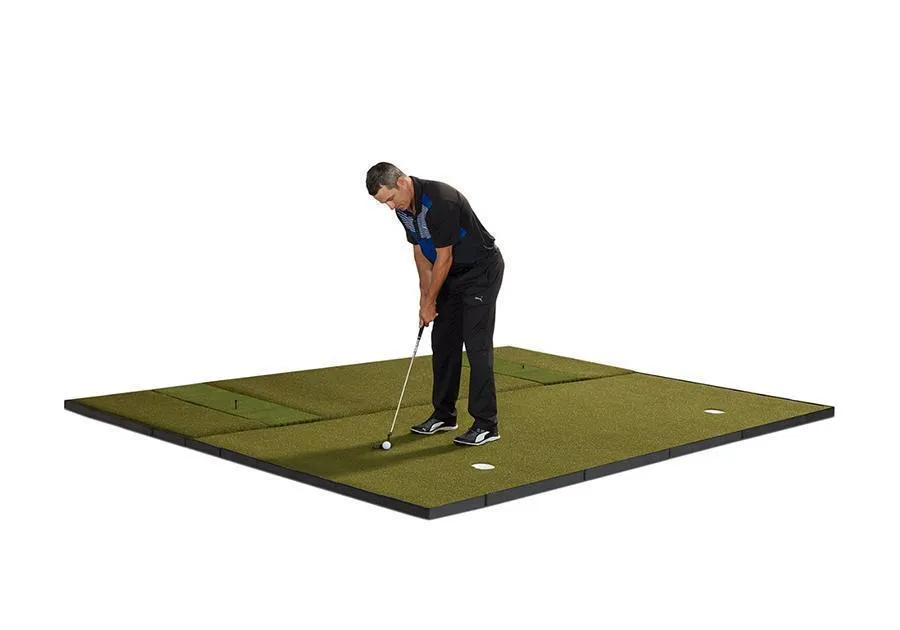 Fiberbuilt Grass Series Double-Hitting Combo Golf Mat