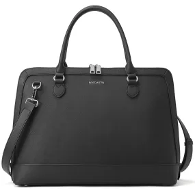 Jasmina  Genuine Leather Computer Briefcase —Low-key