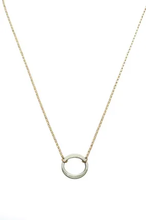 Kai Small Necklace Gold Filled Chain - Mixed Metal