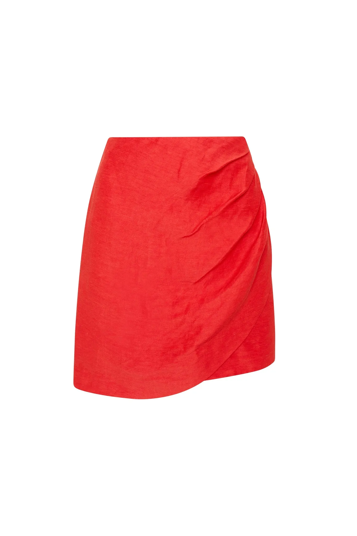 Kinship Draped Mini Skirt