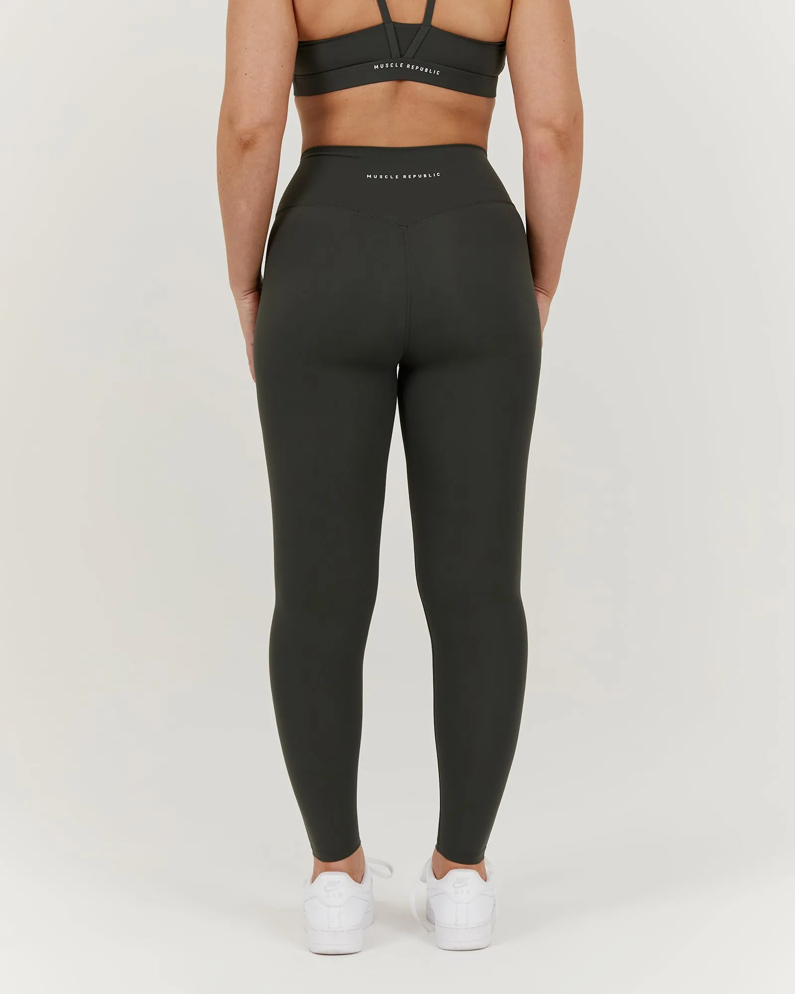 LUXE LEGGINGS 28" - FOREST