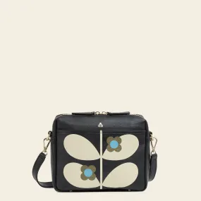 Minola Crossbody - Black Wild Rose Stem