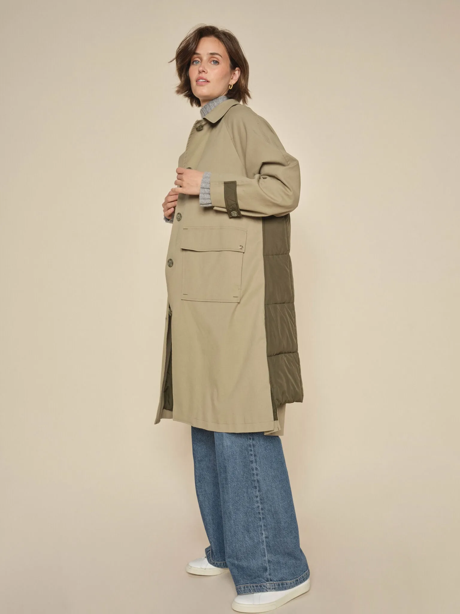 MMSouza Trench Quilt Coat