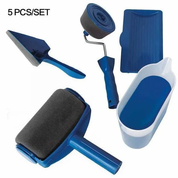 Multifunctional Paint Roller Pro Kit - DIY Brush Tool Household Corner Home Office Room Wall