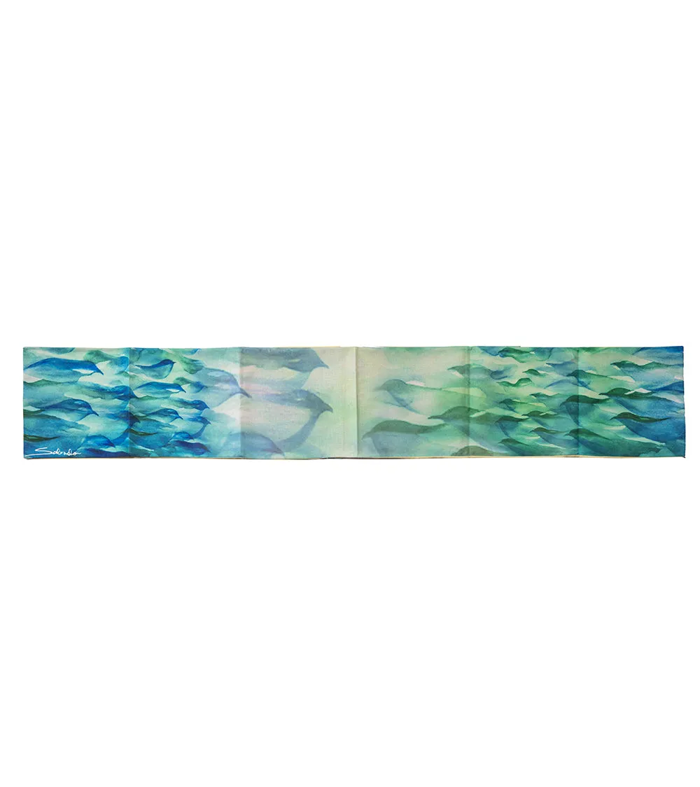 "Blue Birds" Table Runner by Sabado