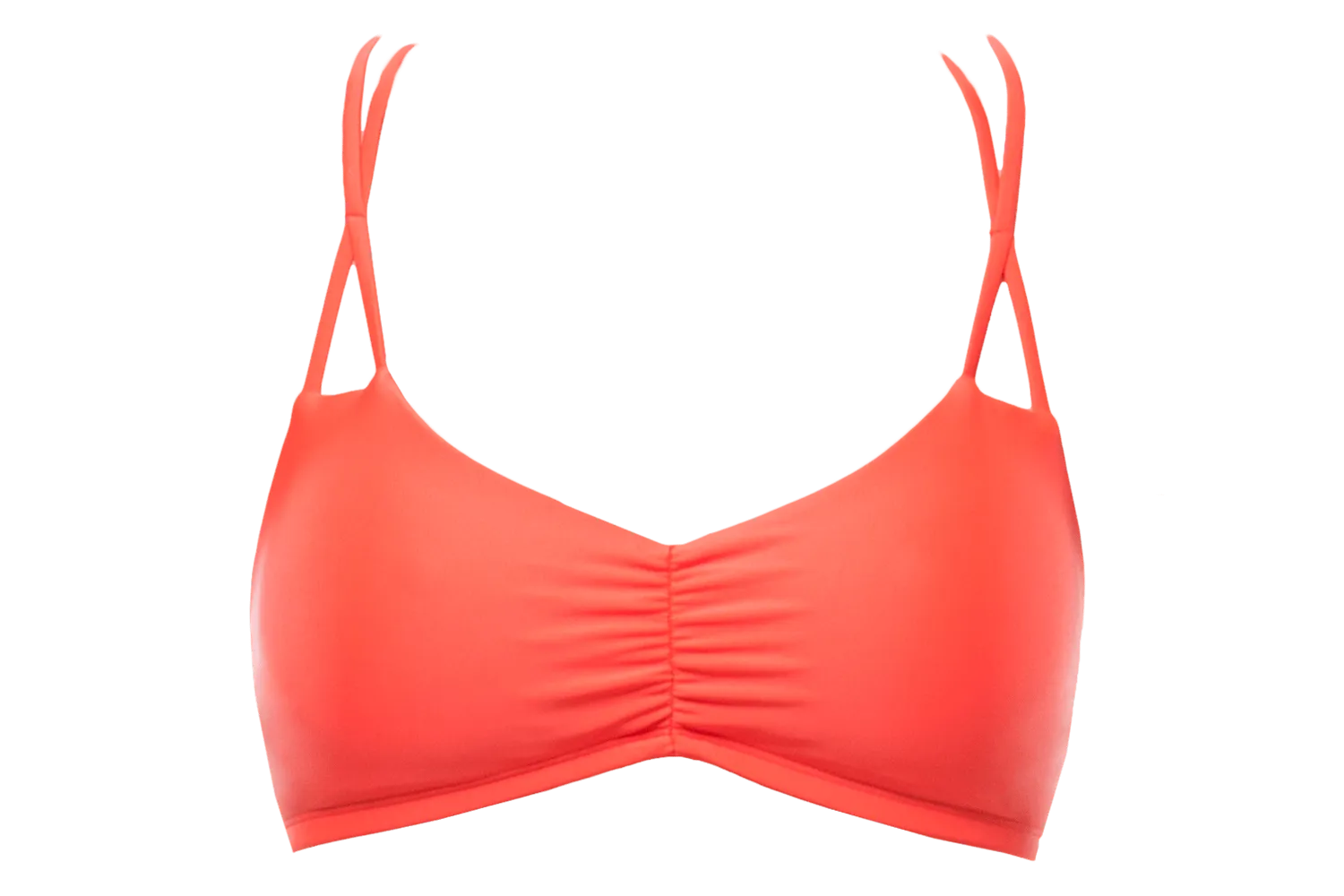 Tangerine | X Strap Swim Top