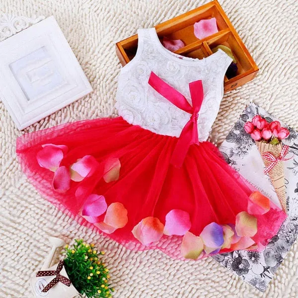 Tulle Petal Dress