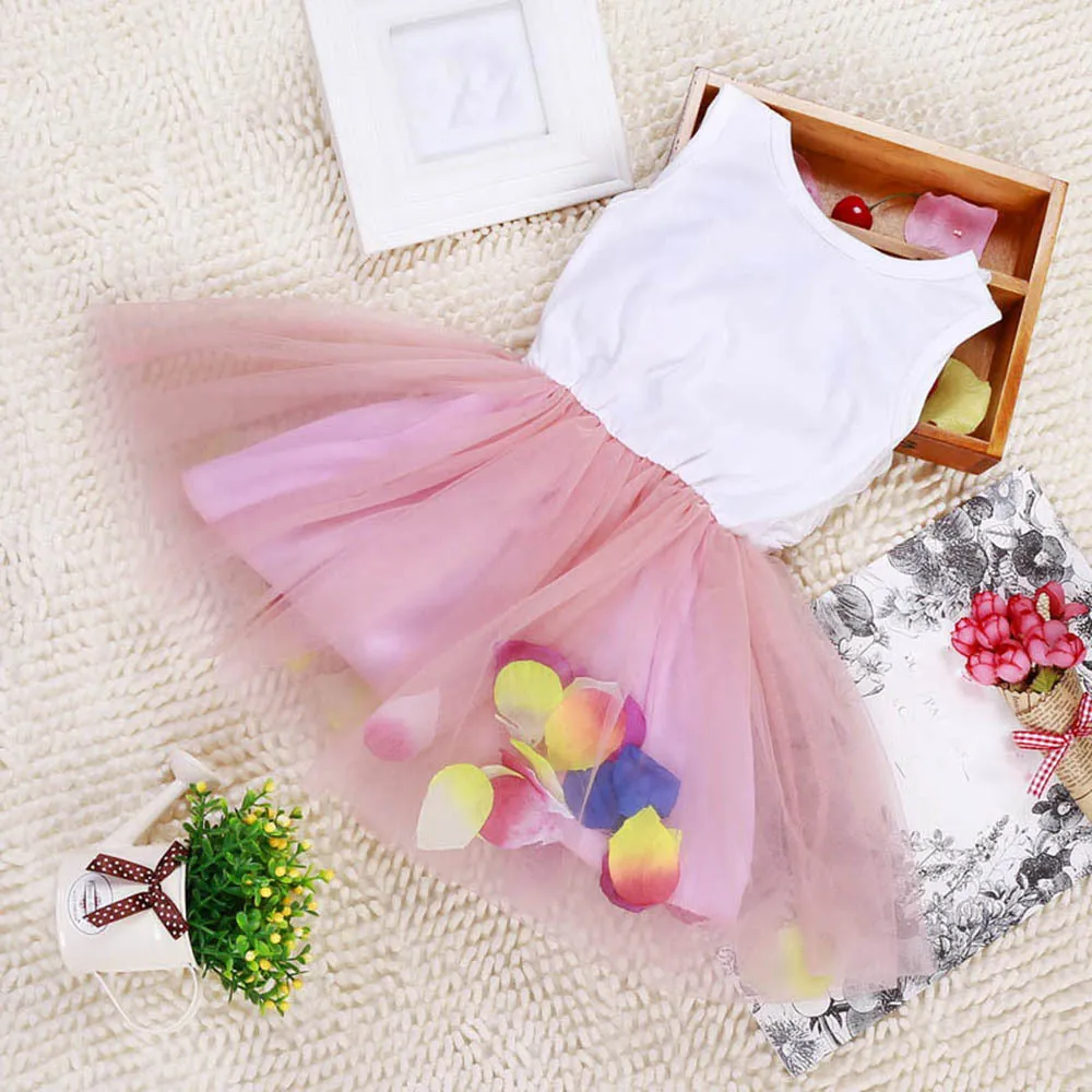 Tulle Petal Dress