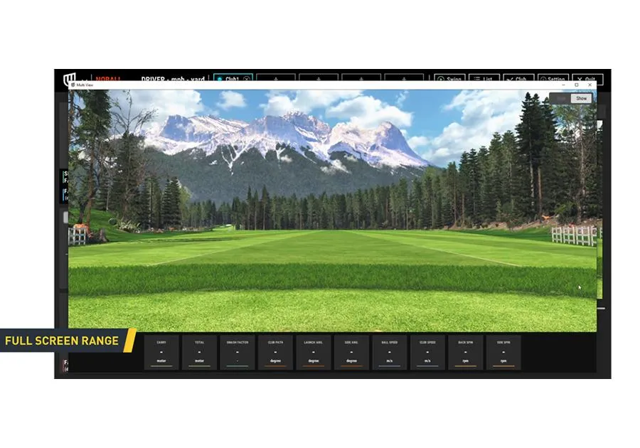 Uneekor QED PerfectBay Golf Simulator Package