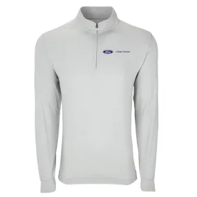 Zen 1/2 Zip Pullover-  Silver